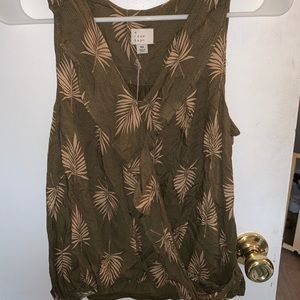 A New Day Wrap Top NWT